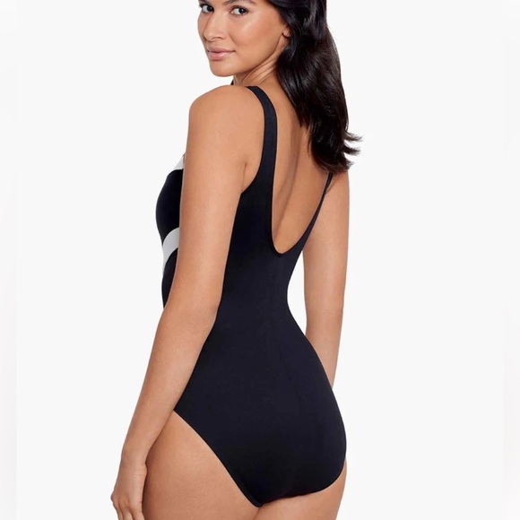 New! Miraclesuit Spectra Somerpointe One Piece Swimsuit nwot 24090 - Picture 5 of 11